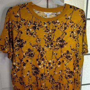 Time and Tru Flutter Sleve Top 2XL